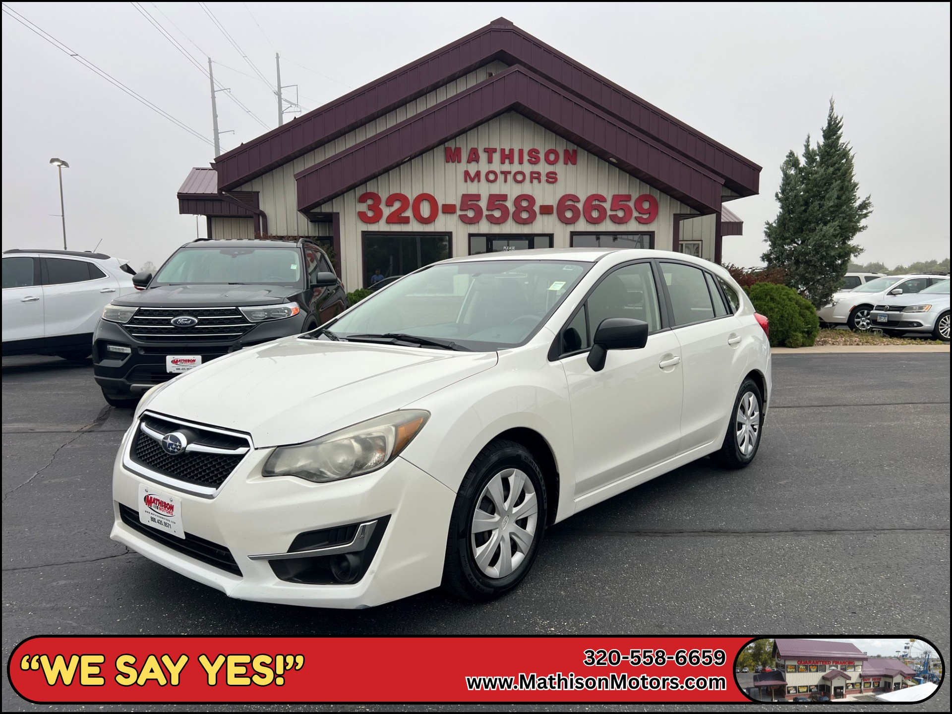 JP Motors Inc DBA Mathison Motors - Used vehicle - SEDAN SUBARU IMPREZA WAGON 2015