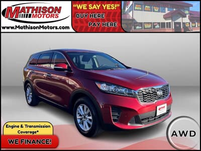  JP Motors Inc DBA Mathison Motors - Used KIA SORENTO 2019 MATHISON LX for sale