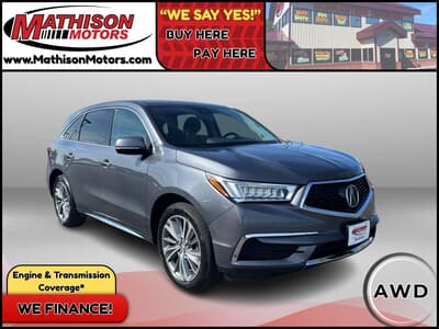  JP Motors Inc DBA Mathison Motors - Used ACURA MDX 2017 MATHISON W/TECHNOLOGY PKG for sale