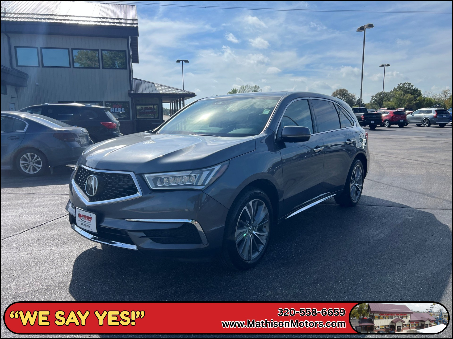 JP Motors Inc DBA Mathison Motors - Used vehicle - SUV ACURA MDX 2017