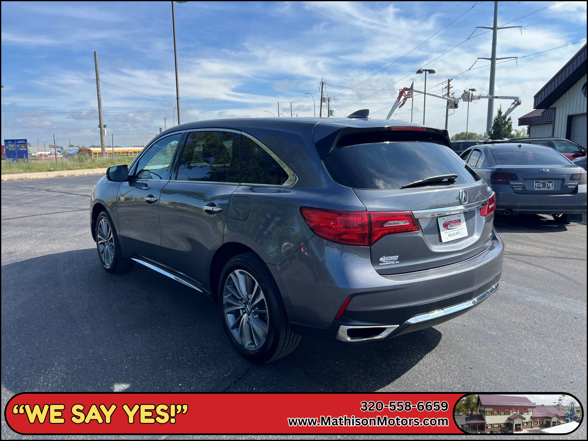 JP Motors Inc DBA Mathison Motors - Used vehicle - SUV ACURA MDX 2017
