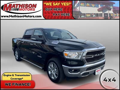  JP Motors Inc DBA Mathison Motors - Used RAM 1500 2019 MATHISON BIG HORN/LONE STAR for sale