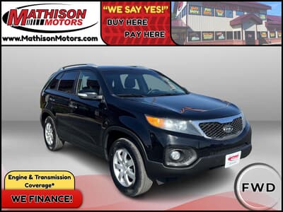  JP Motors Inc DBA Mathison Motors - Used KIA SORENTO 2011 MATHISON LX for sale