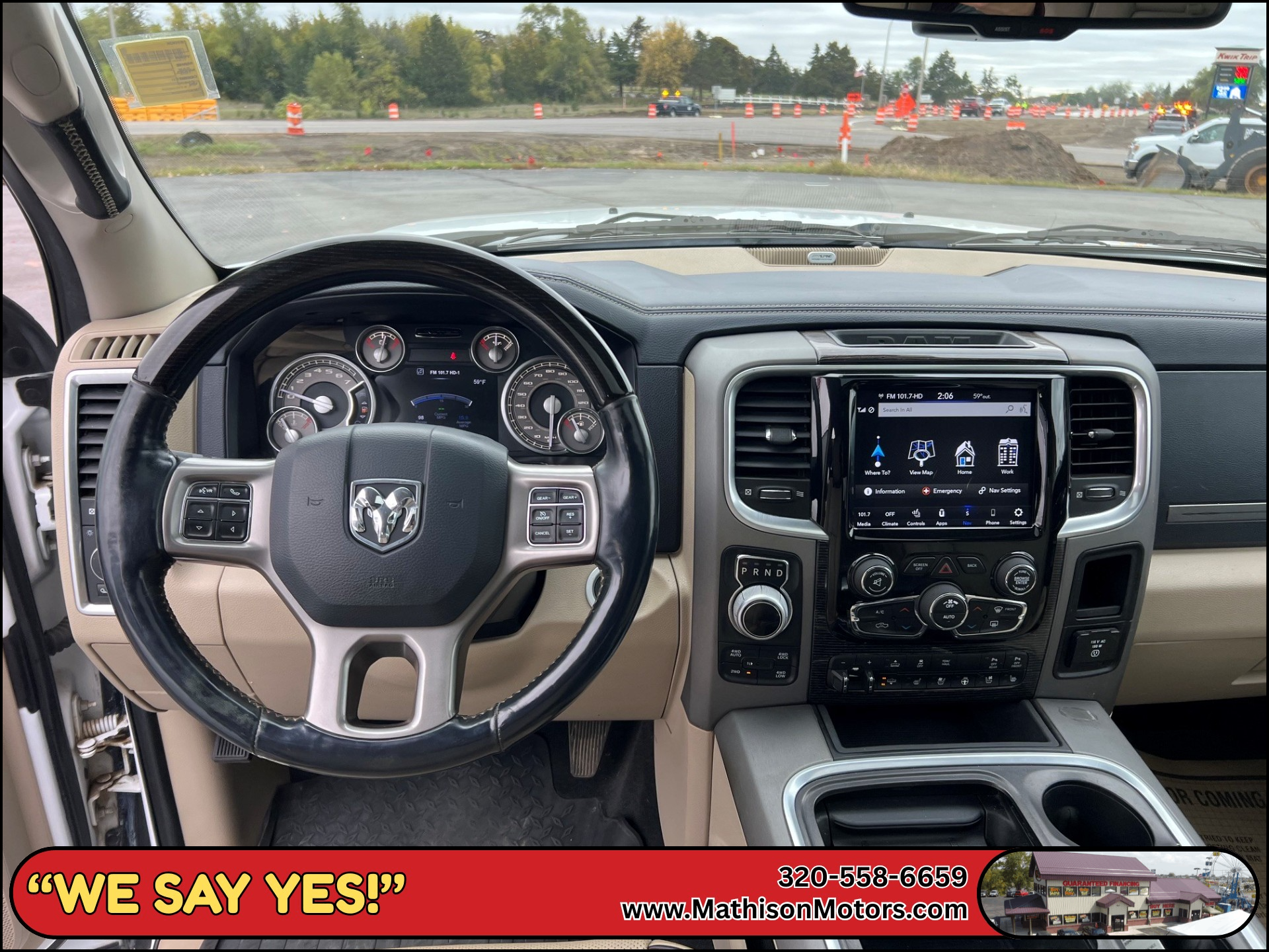 JP Motors Inc DBA Mathison Motors - Used vehicle - TRUCK RAM 1500 2018