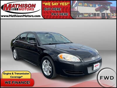  JP Motors Inc DBA Mathison Motors - Used CHEVROLET IMPALA-LIMITED 2015 MATHISON LT for sale