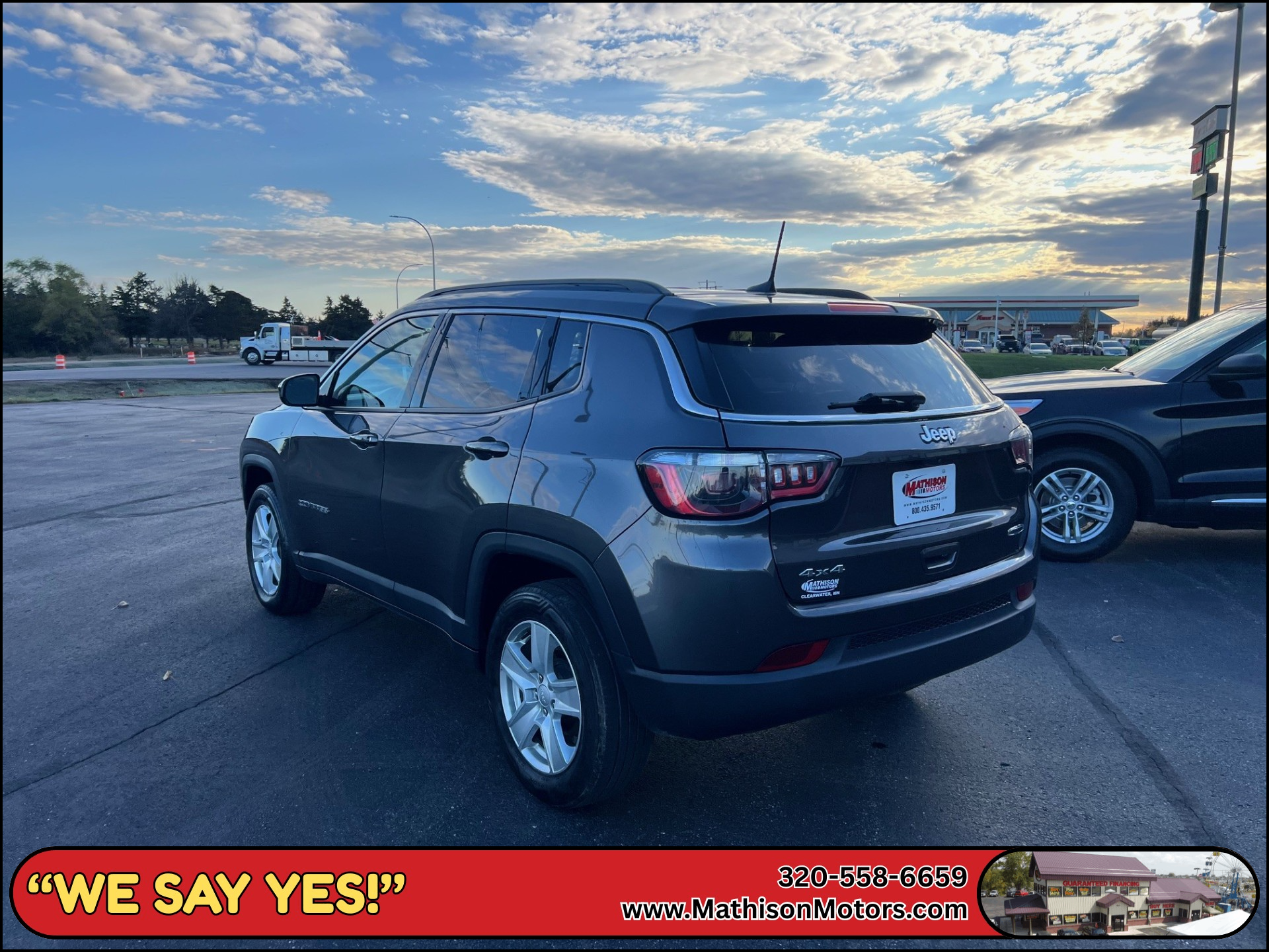 JP Motors Inc DBA Mathison Motors - Used vehicle - SUV JEEP COMPASS 2022