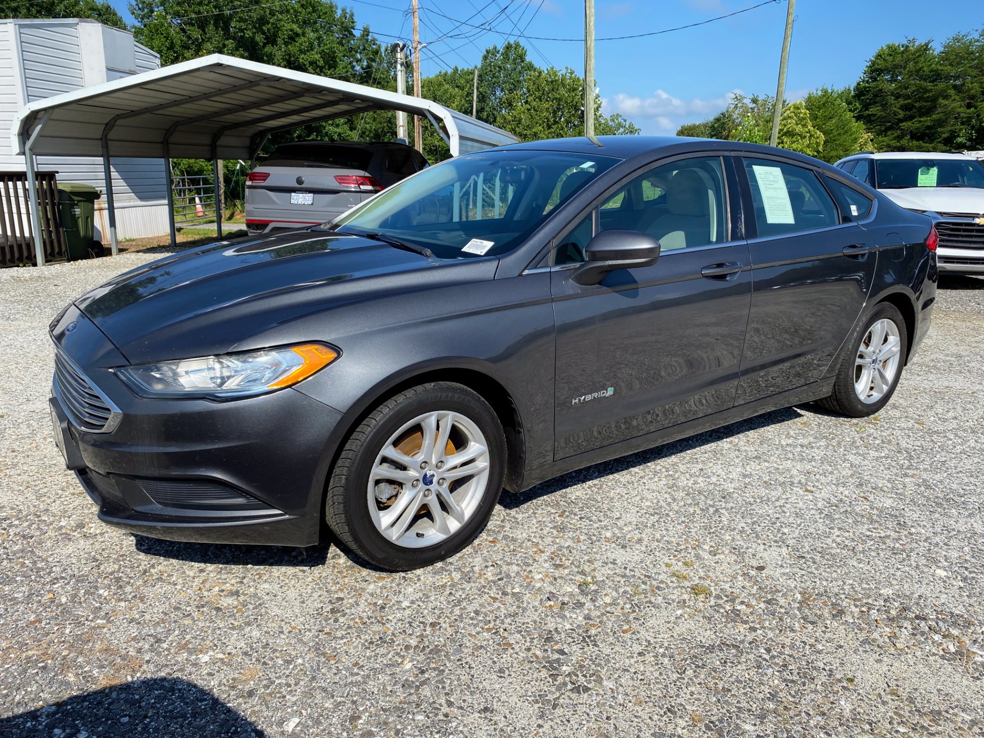 DUVALL OF FRANKLIN INC - 2018-FORD-FUSION-HYBRID-FRANKLIN-NC-Stock=108687