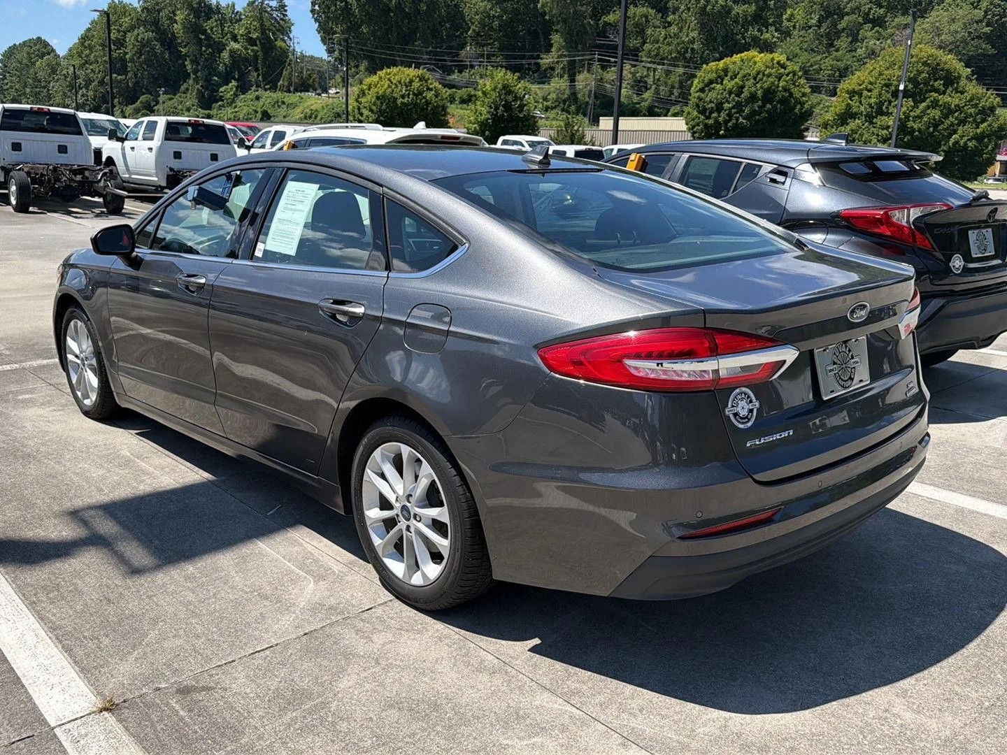 DUVALL OF FRANKLIN INC - Used vehicle - SEDAN FORD FUSION HYBRID 2020