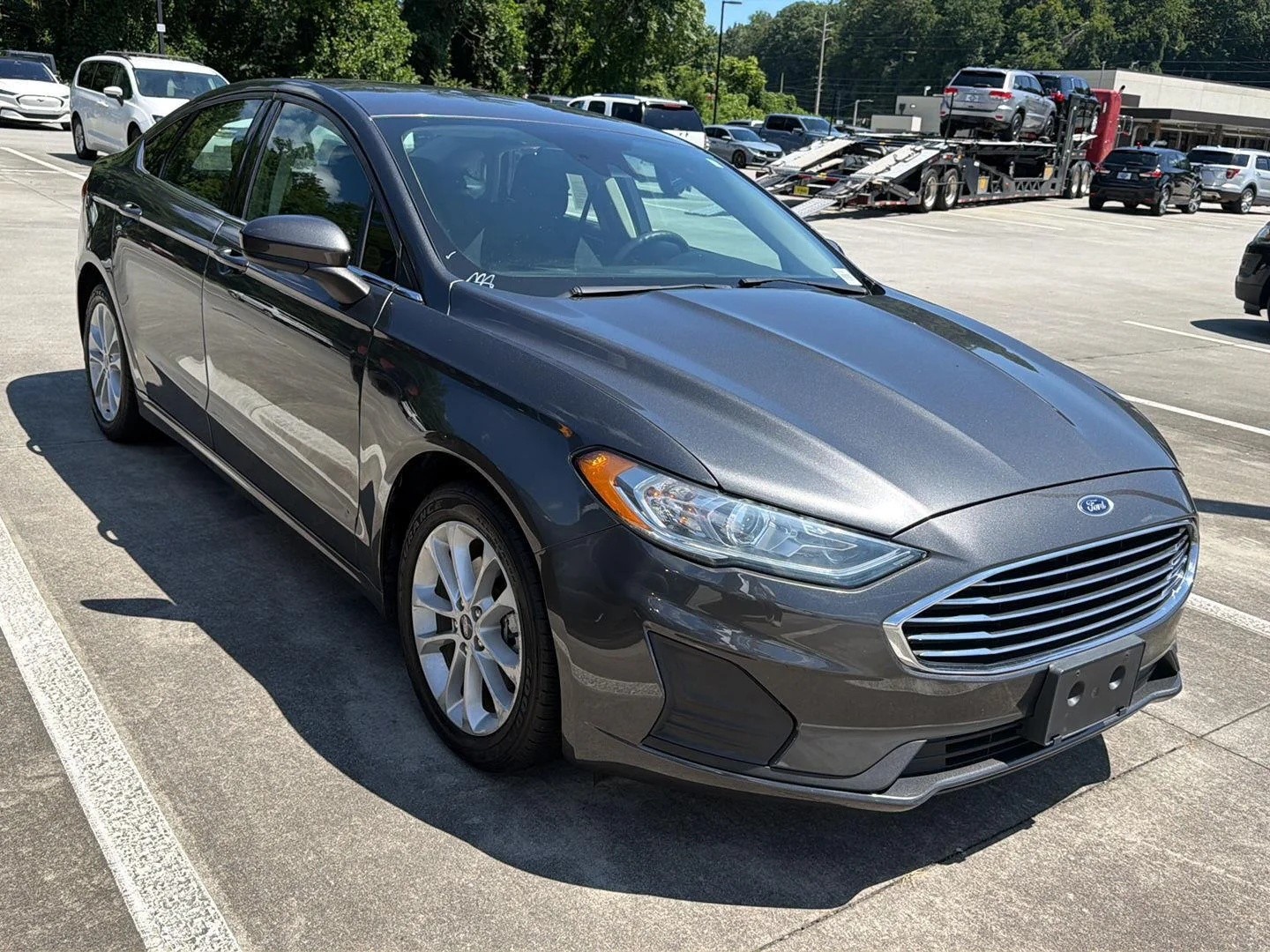 DUVALL OF FRANKLIN INC - Used vehicle - SEDAN FORD FUSION HYBRID 2020