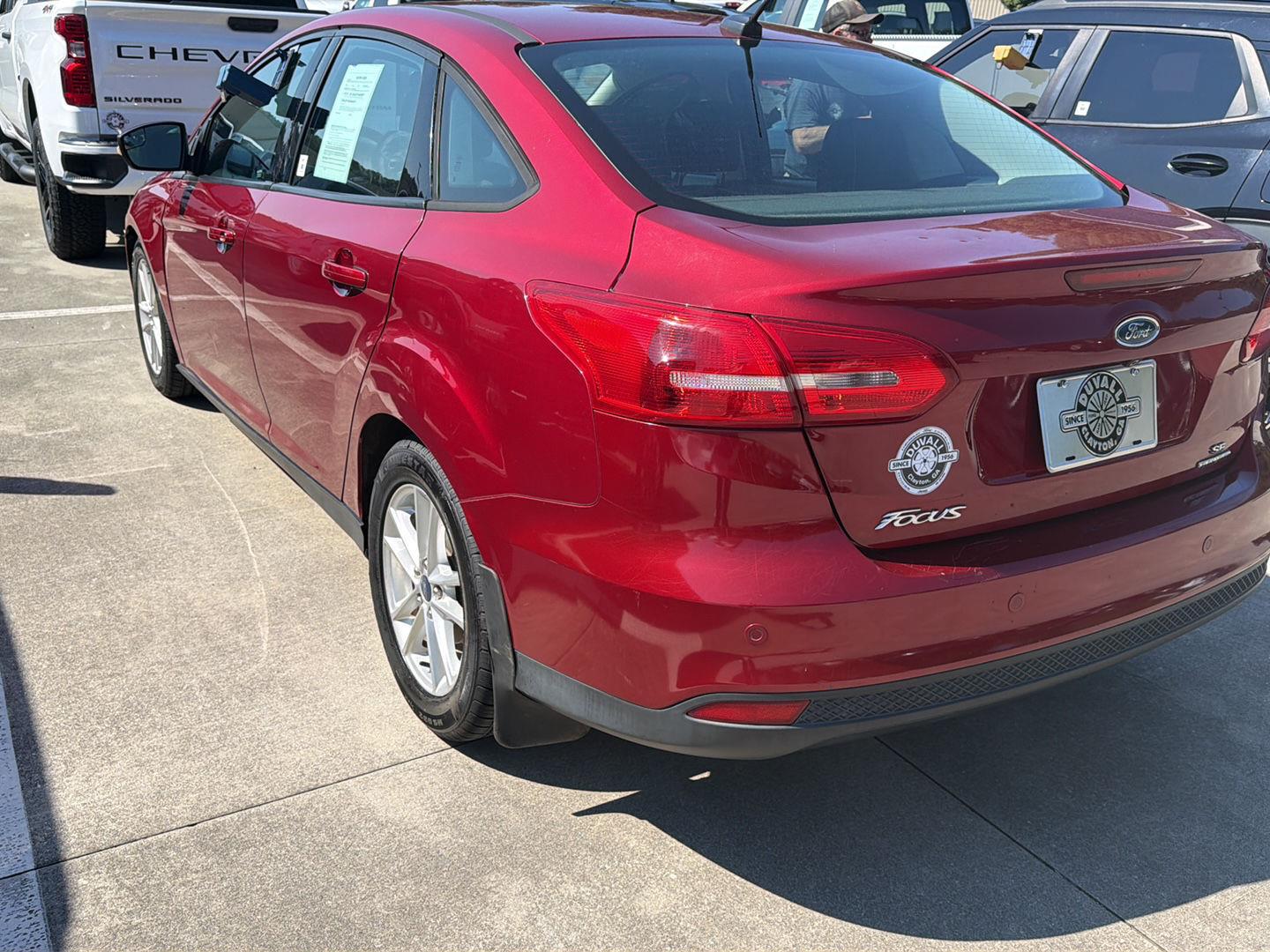 DUVALL OF FRANKLIN INC - Used vehicle - SEDAN FORD FOCUS 2016