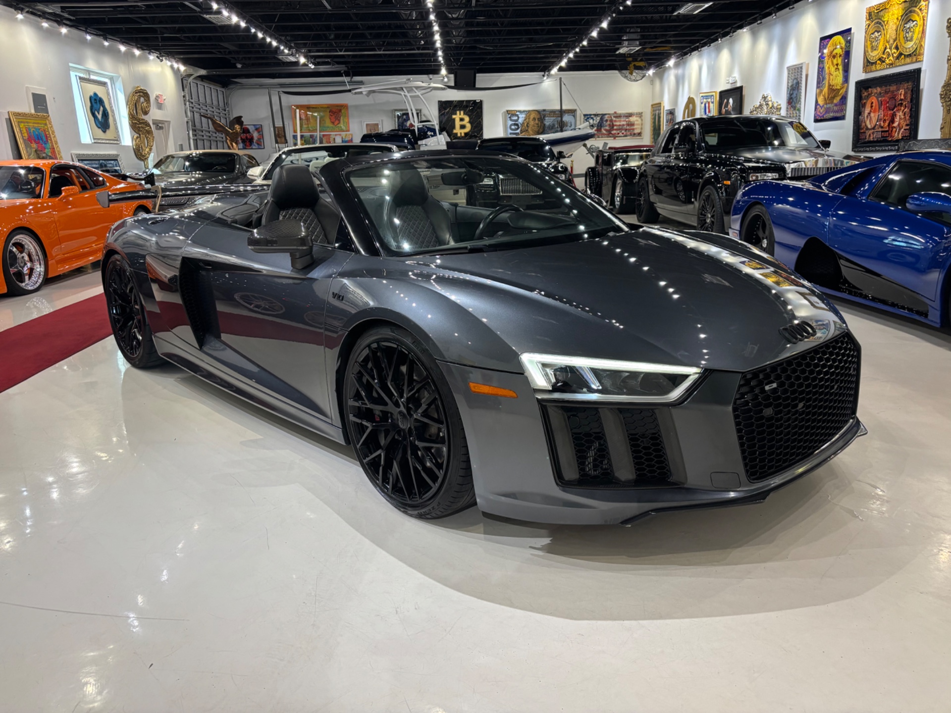 The New Auto Toy Store LLC - 2017-AUDI-R8-SPYDER-POMPANO-FL-Stock=103071