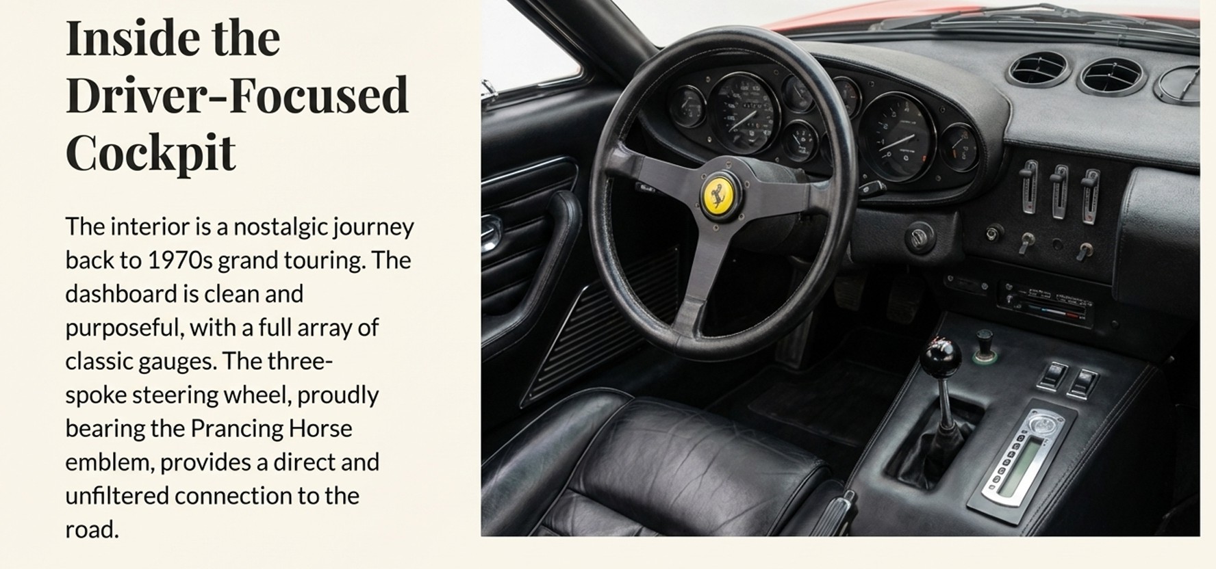 The New Auto Toy Store LLC - Used vehicle - CONVERTIBLE FERRARI DAYTONA/REPLICA 1972