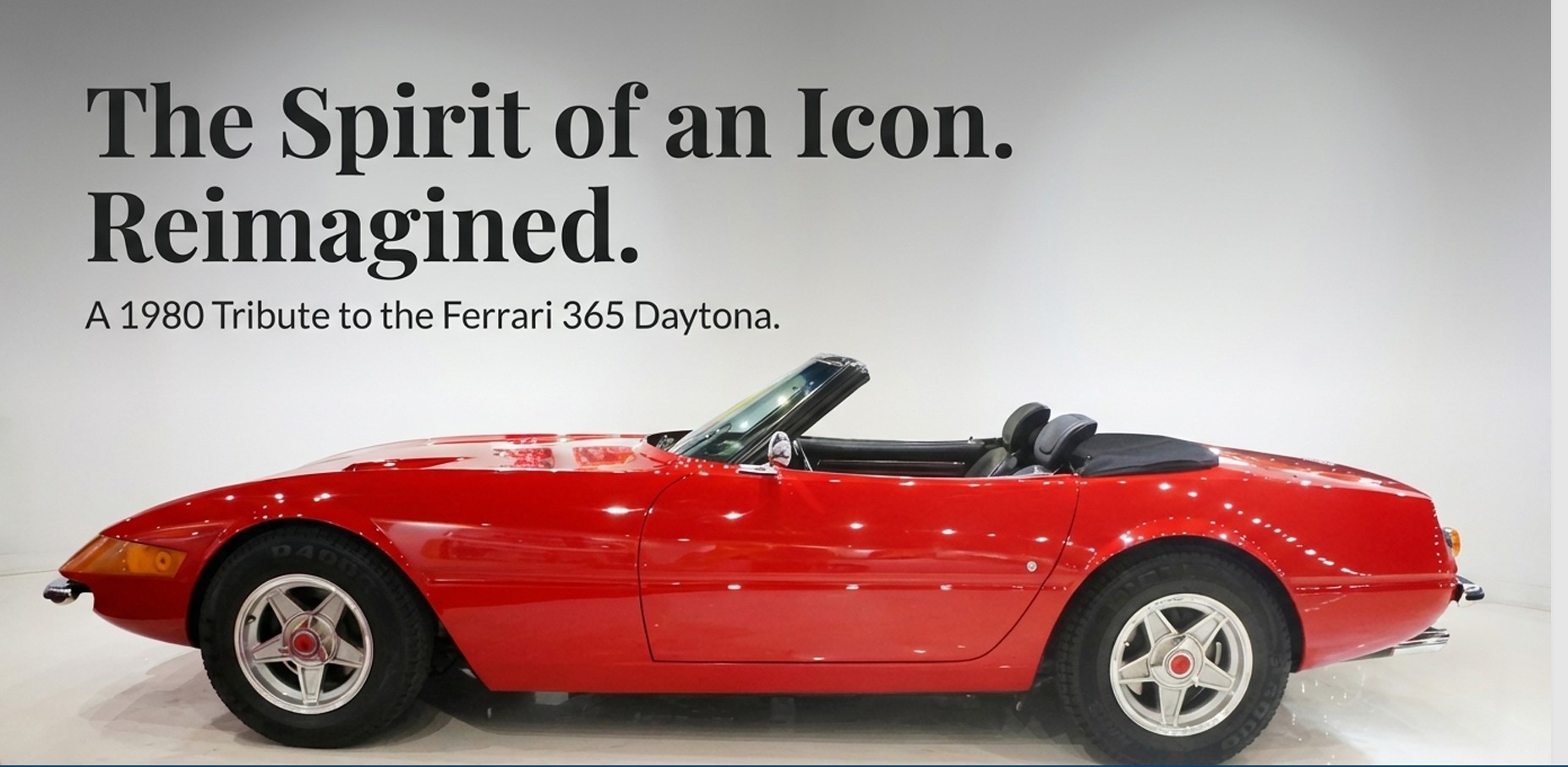 The New Auto Toy Store LLC - Used vehicle - CONVERTIBLE FERRARI DAYTONA/REPLICA 1972