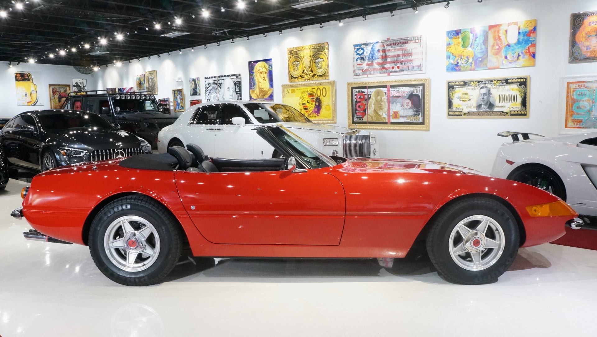 The New Auto Toy Store LLC - Used vehicle - CONVERTIBLE FERRARI DAYTONA/REPLICA 1972