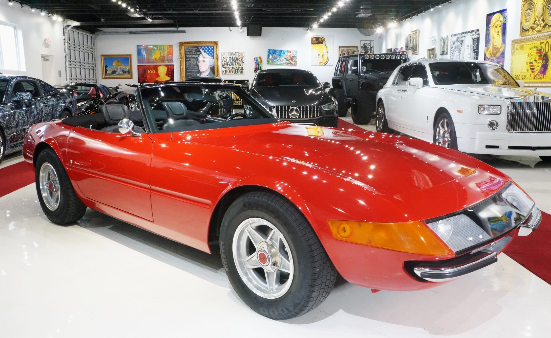 The New Auto Toy Store LLC - Used vehicle - CONVERTIBLE FERRARI DAYTONA/REPLICA 1972