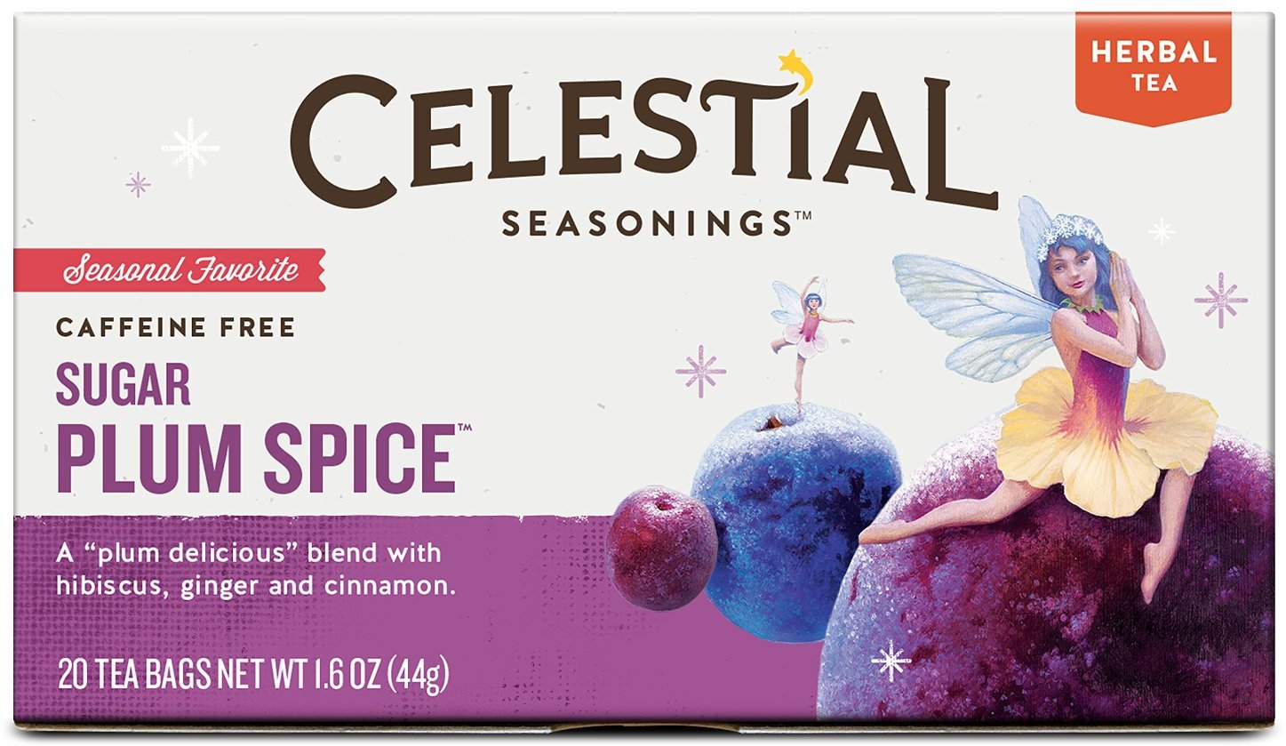 Sugar Plum Spice Holiday Tea by Celestial Seasonings, 2 boxes