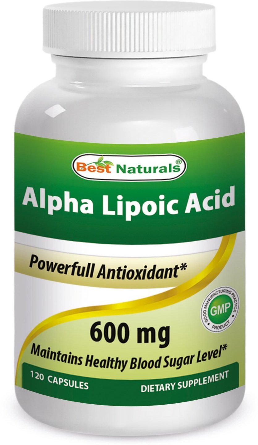 Alpha Lipoic Acid by Best Naturals, 120 capsule 600 mg eBay