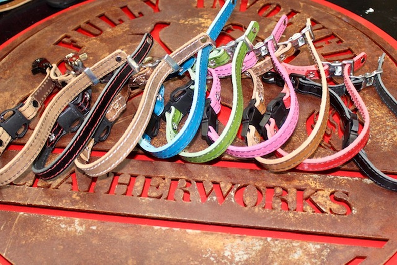 Stitched Postman Slide Leather Firefighting Glove Strap by Fully