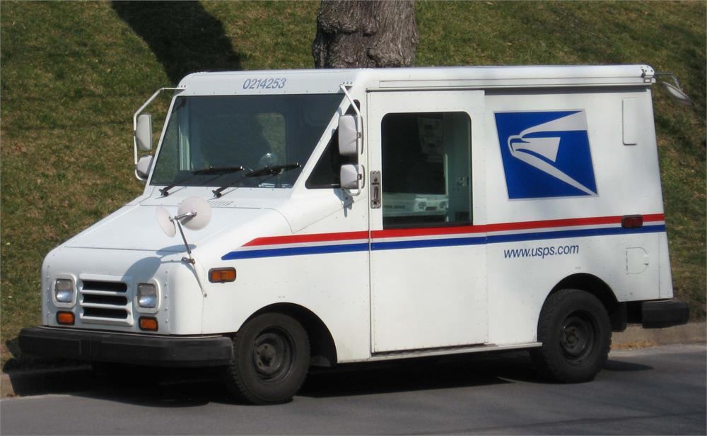 USPS Long Life Postal Delivery Vehicle Diecast in 118 Scale by