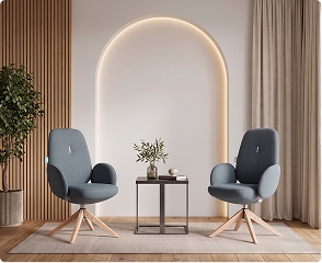Recepção com poltronas DT3