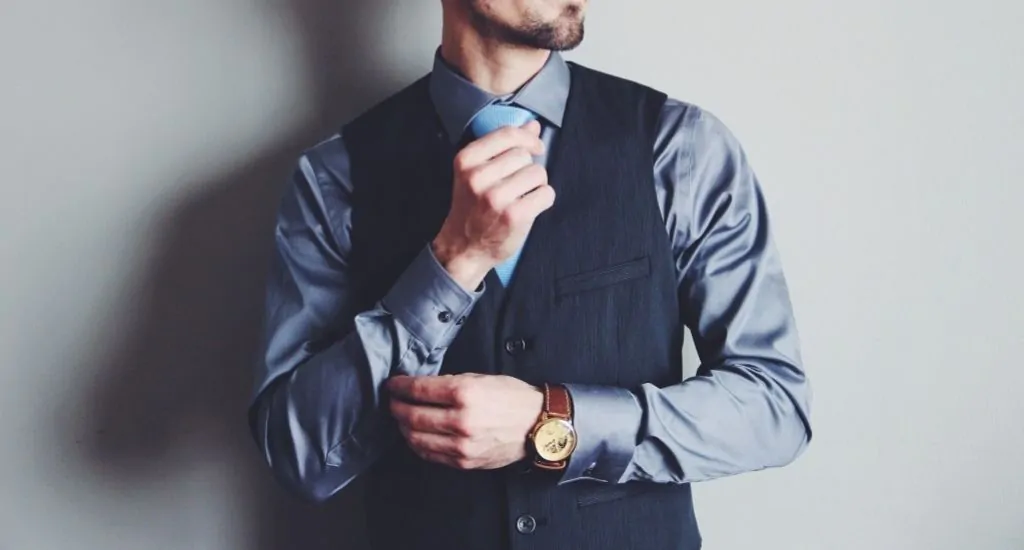 Successful entrepreneur wearing suit