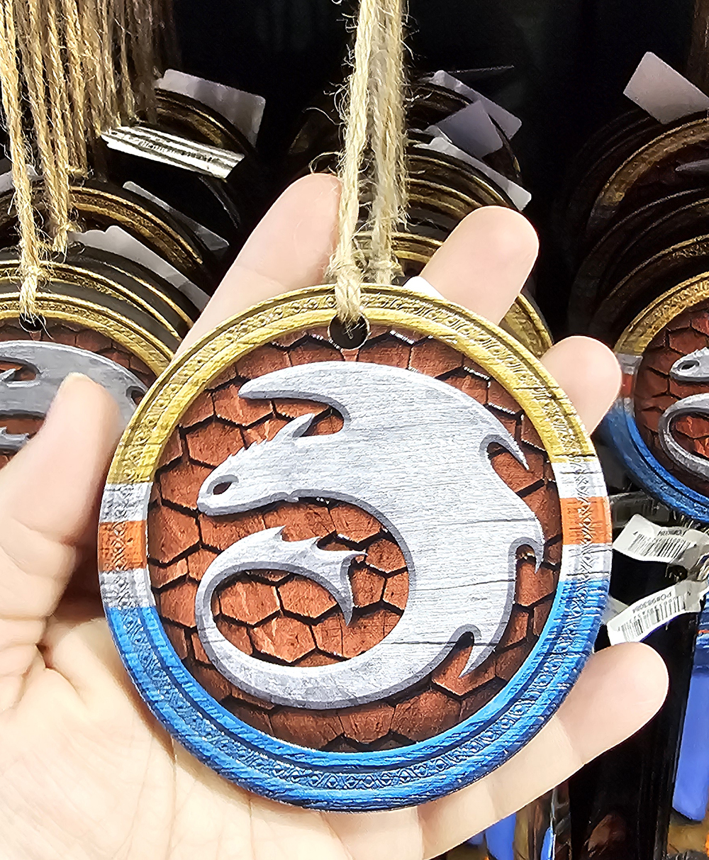 Epic Universe How to Train Your Dragon Isle of Berk Wooden Round ...
