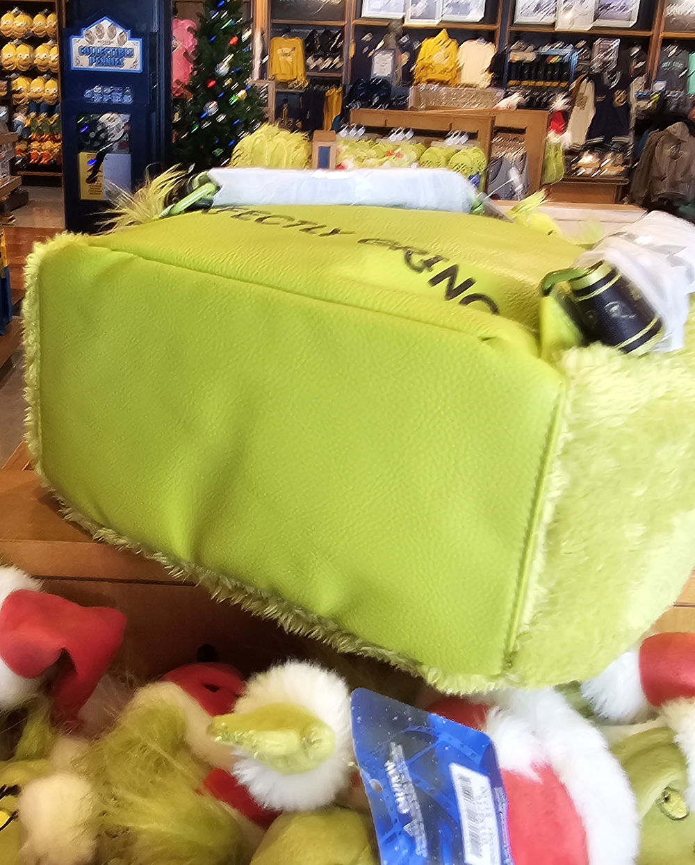 The Grinch Universal Studios Parks Grinch Big Face Plush