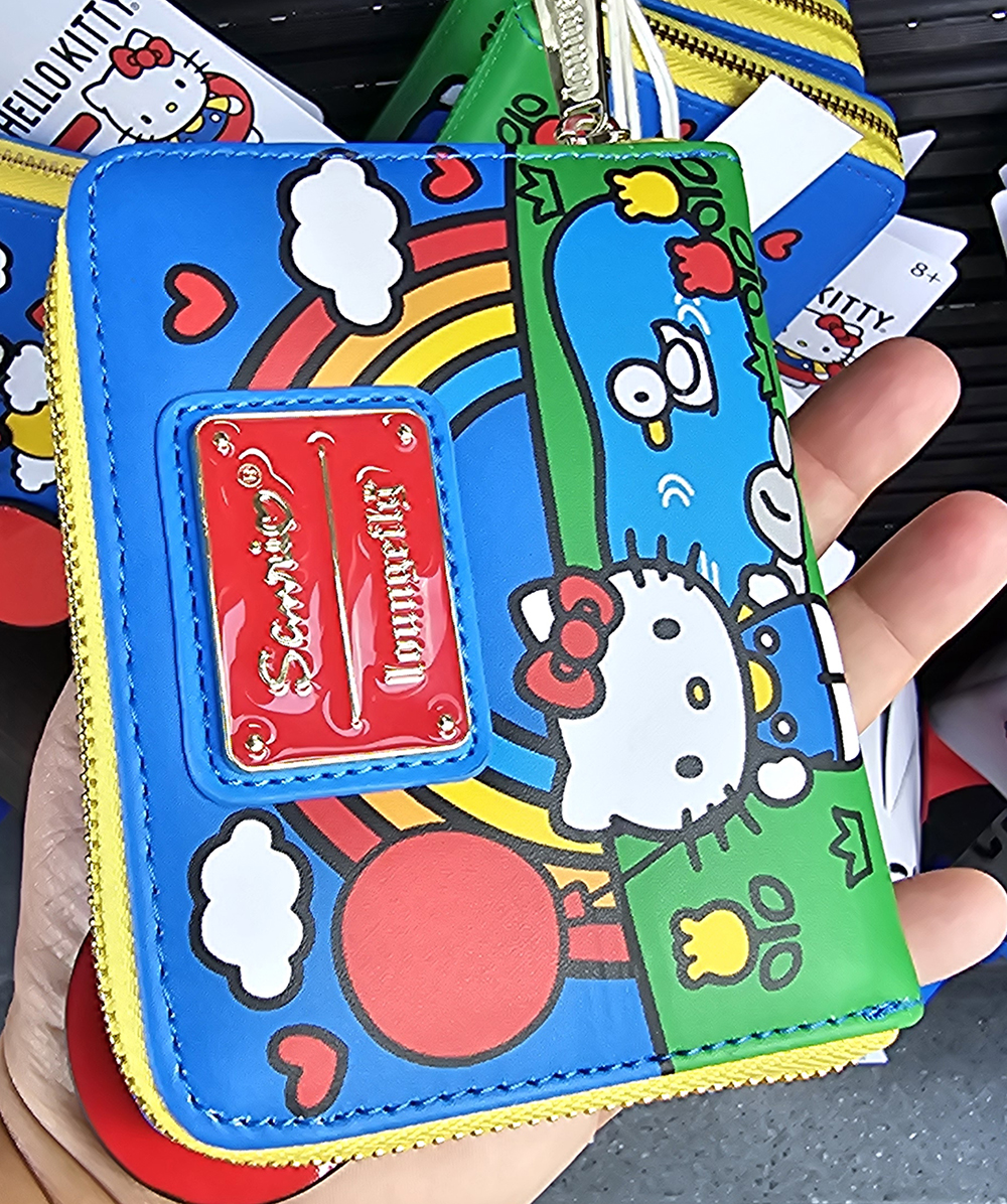Hello Kitty 50th Anniversary Sanrio Loungefly Classic Wallet