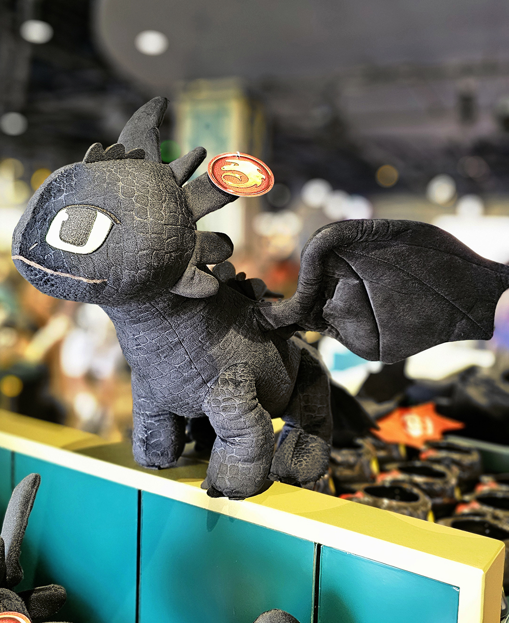 Night Fury Stuffed Animal Realistic Night Fury Dragon Stuffed