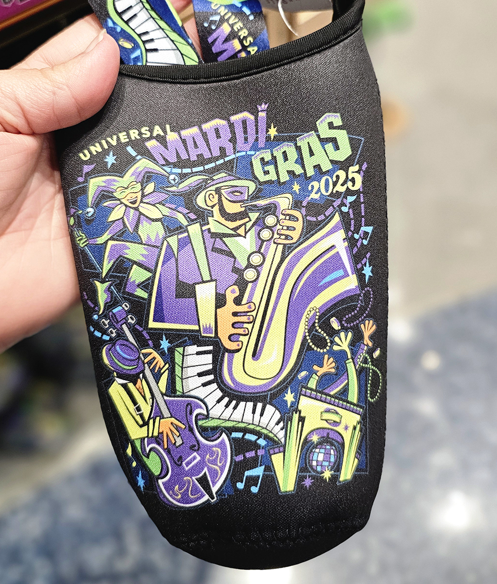 Universal Studios Orlando Mardi Gras 2025 Festival Beverage Holder