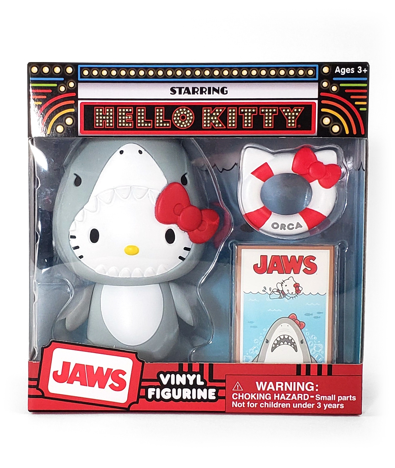 Hello Kitty Sanrio Universal Studios Parks Toy Figure Set Jaws