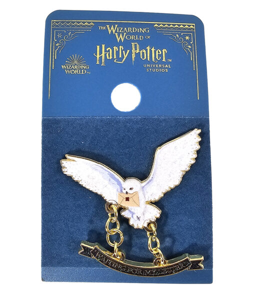 Wizarding World of Harry Potter Universal Studios Parks Waiting For My Letter Hedwig Owl Pin