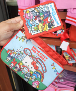 Hello Kitty Sanrio Universal Studios Parks Day in the Park - Red Wristlet with Coin Purse