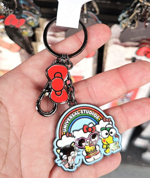Hello Kitty Sanrio Universal Studios Parks Day in the Park - Rainbow Keychain