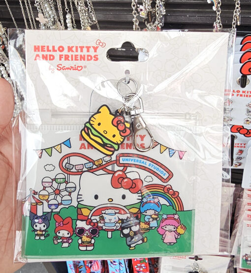 Hello Kitty Sanrio Universal Studios Parks Day in the Park - Rainbow ID Pouch
