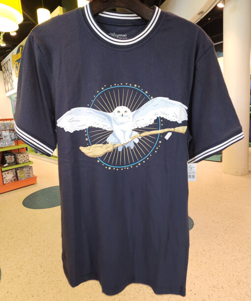 Wizarding World of Harry Potter Universal Studios Parks Waiting For My Letter Hedwig Owl Ringer Unisex T-Shirt