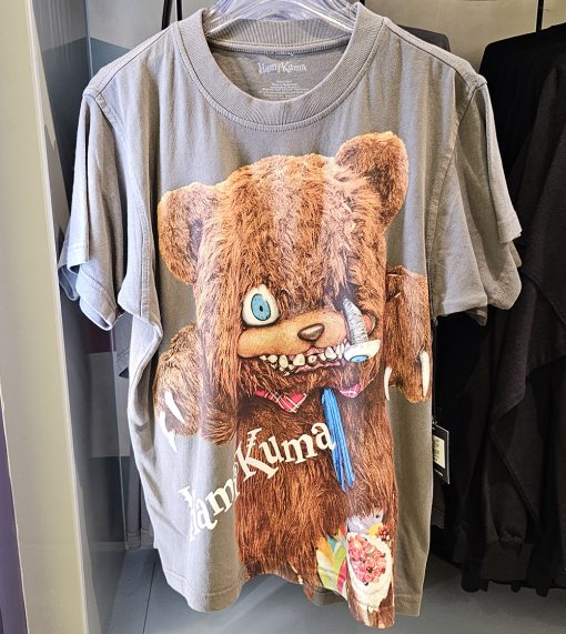 Halloween Horror Nights 2025 Universal Studios HamiKuma Bear - Gray UNIVRS T-Shirt