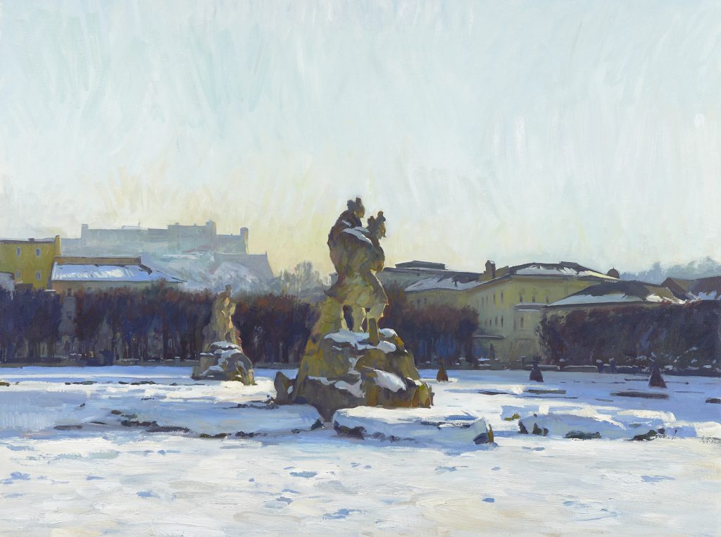 Salzburg oil painting