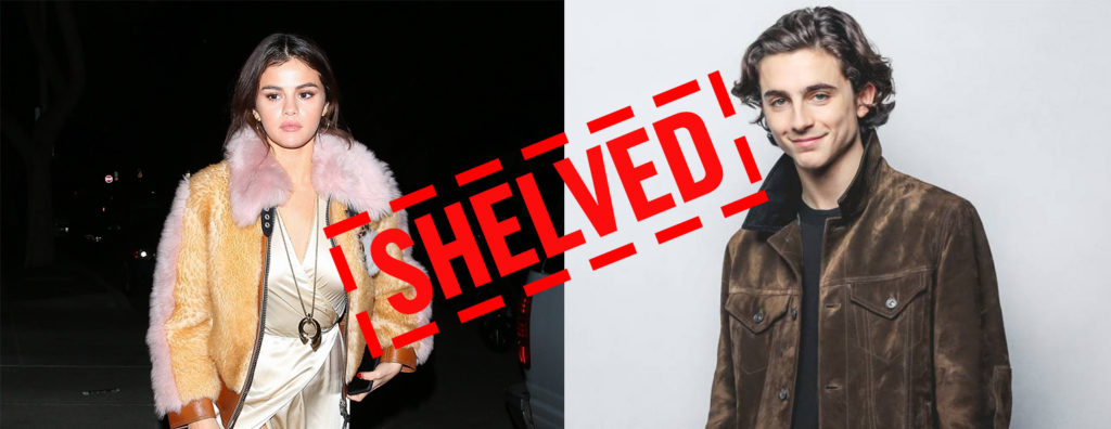 La película de Timothée Chalamet y Selena Gomez nunca saldrá a la luz