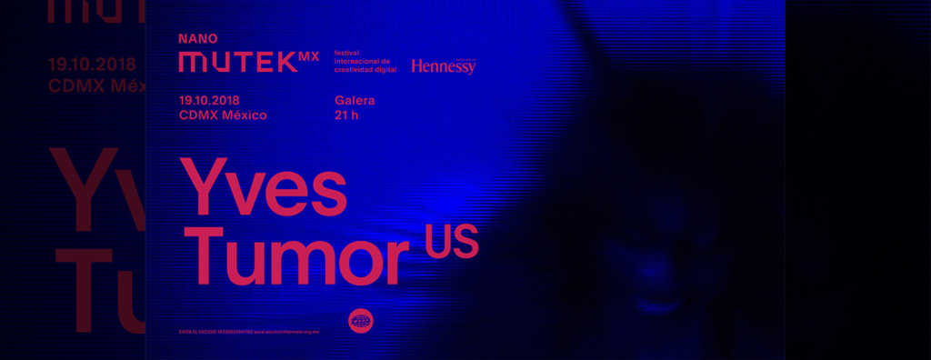 Yves Tumor estará adelantando la fiesta con el nano MUTEK