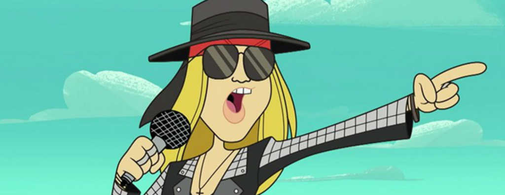 Axl Rose aparece en episodio de los Looney Tunes