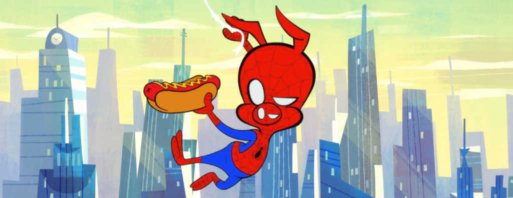 Mira el corto animado de Spider-Man.