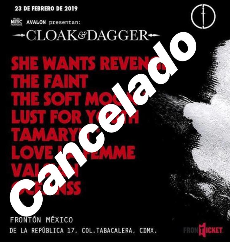 Festival Cloak and Dagger: Cancelado