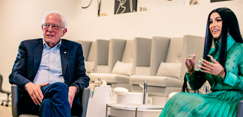 cardi-b-entrevista-a-bernie-sanders