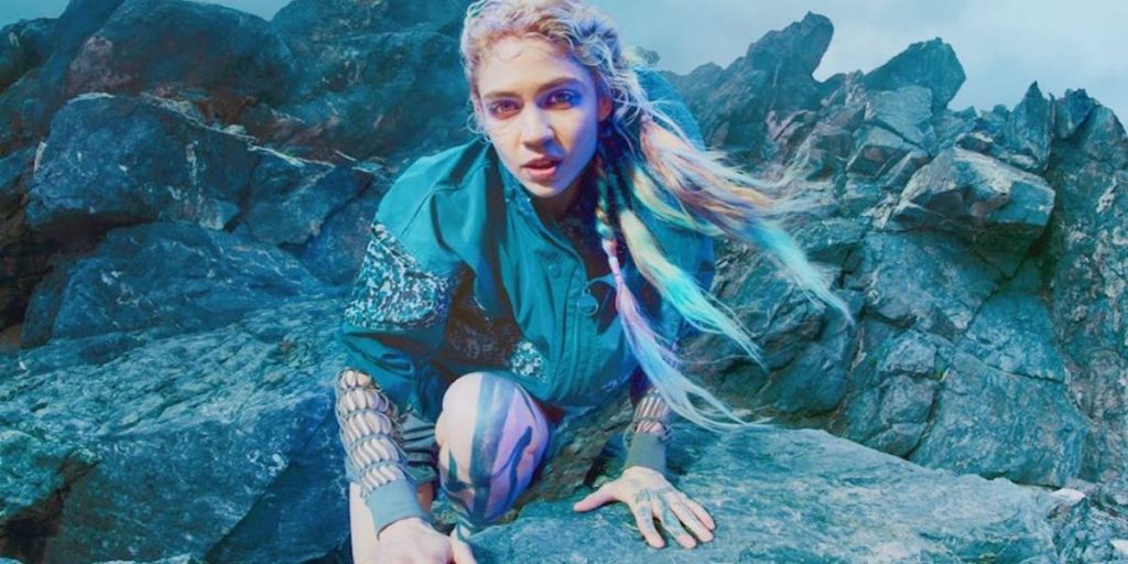 grimes nueva cancion adidas nuevo video miss anthropocene
