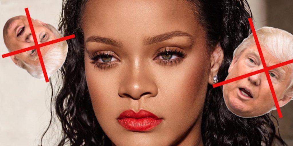 rihanna trump instagram mensaje contra terrorismo 2019
