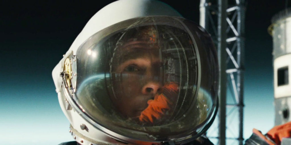 ad astra brad pitt película cinta reseña