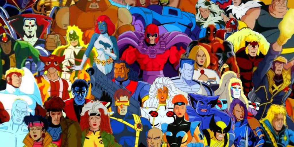 series Disney + X-Men Spider-Man Fantastic Four