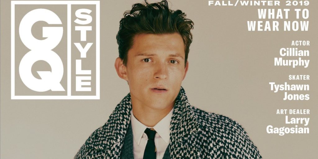 tom holland gq style fotos revista portada septiembre 2019