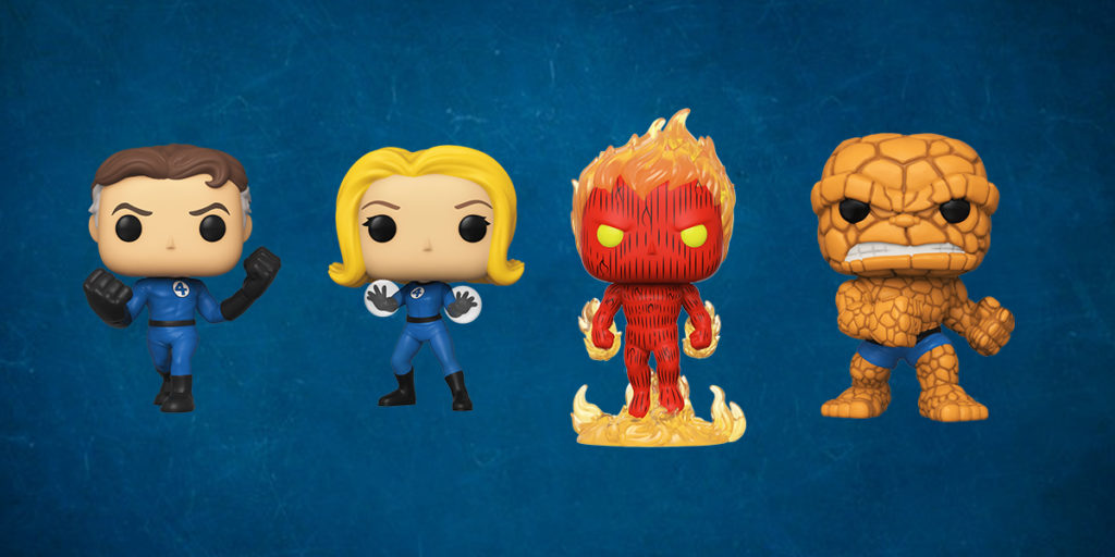 funko nuevas figuras cuatro fantasticos